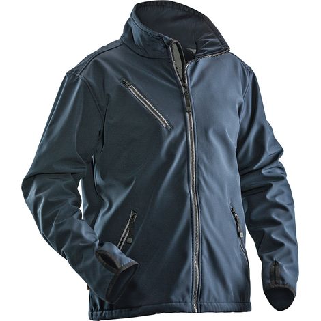 JOBMAN Veste Softshell 1201, bleu marine, taille 3XL (1/3)