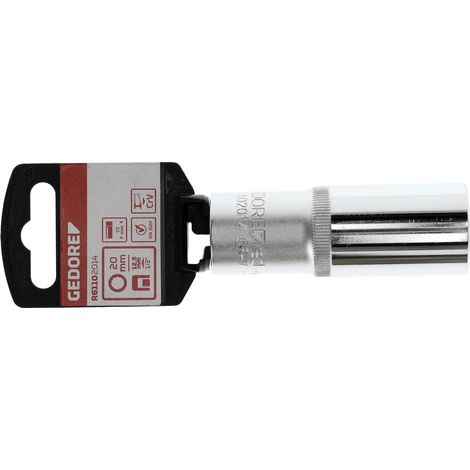 R61102014 Vaso para llave de vaso 1/2" 12 caras 20 mm longitud 77 mm (1/4)