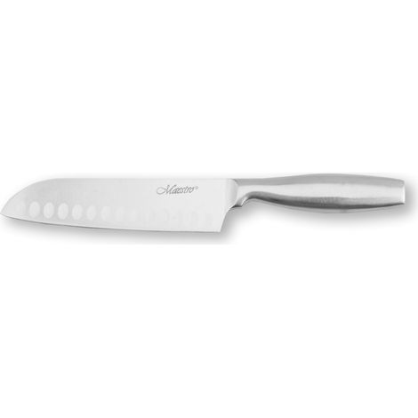 Santokumesser 17,5cm Stahl Einzelküche MAESTRO MR-1475 (1/3)