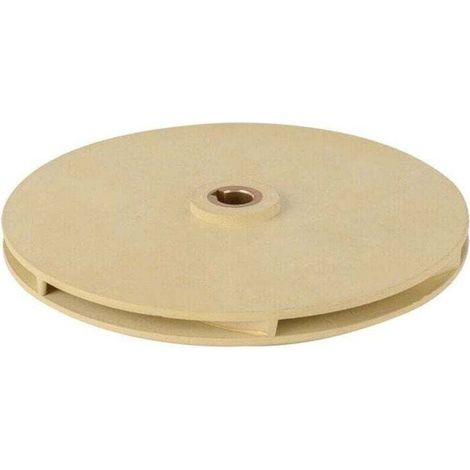 Turbine de pompe à eau en plastique PPO auto-amorçante centrifuge en acier inoxydable - Pièces de réparation mécaniques (130 x 12 mm) (1/4)