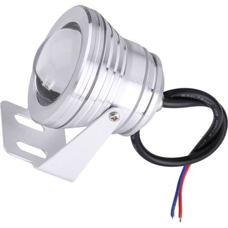 Faro LED RGB da 10W 12V per barca o yacht, impermeabile, con telecomando, nero (1/5)