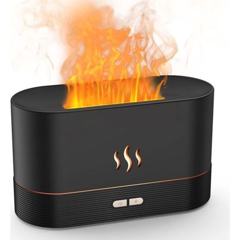 Bardusch - Humidificateur 2 en 1 rservoir deau 018 L humidificateur humidificateur dair veilleuse 2 luminosit YYV (1/4)