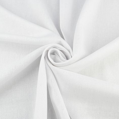 Tessuto di lino, colore bianco (1/5)