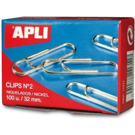 CLIP APLI Nº2 (32 mm) NIQ.Cj.100