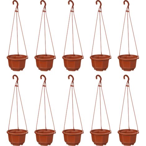 Pots de culture pour bonsaï en plastique avec plateau (1/5)