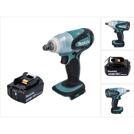 Llave de impacto sin cable Makita DTW 251 F1 18 V 230 Nm 1/2" + 1x batería recargable 3,0 Ah - sin cargador