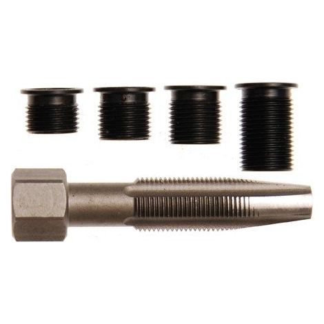 Kit reparación roscas BGS Technic 166 HSS insertos roscados 5 piezas