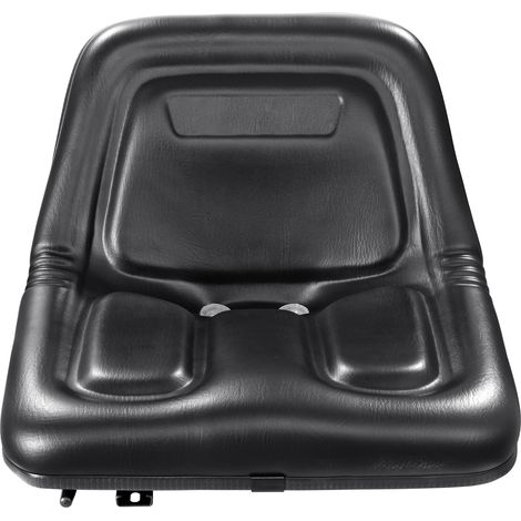 Mophorn Asiento universal para tractor Asiento para cortadora de césped con microinterruptor y orificios de drenaje Asiento ajustable con ranura extendida de 6,3" a 13,4" Ideal para tractores, car (1/5)