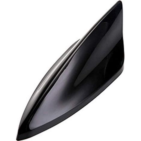Car Antenna, Car Vehicle Shark Fin, Universal Shark Fin Roof Antenna, Roof Antenna with Waterproof Adhesive Base, Black