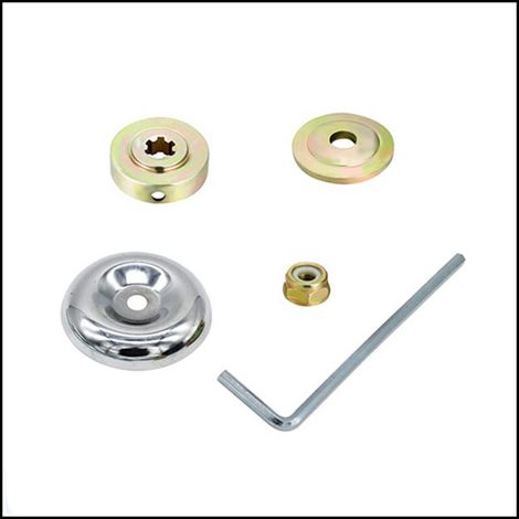 Universal 5-piece nut kit for lawnmower heads - AquaForge (1/5)