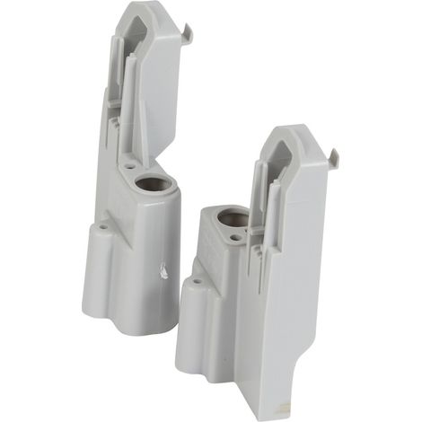 Support de fixation pour borniers ou supports vides dans coffrets étanches Plexo³ 1 et 2 rangées 12 et 18 modules LEGRAND 001972 (1/2)