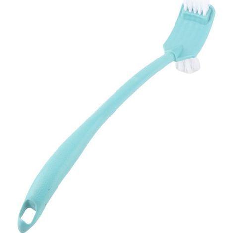 BelleRise – Doppelseitige WC-Bürste – Europäisch-Blau mit Ständer – hygienisch und langlebig – fürs Badezimmer (1/5)