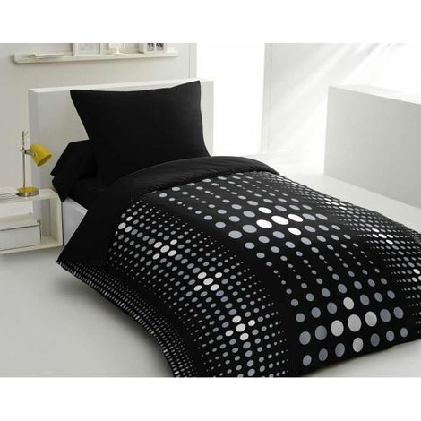 home-linge-passion Steevy Bettbezug schwarz 140x200 cm