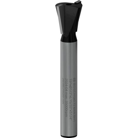 Bosch PRO  Fresa para  cola  de milano  15° Vástago  1/4" -  2608629689 (1/5)