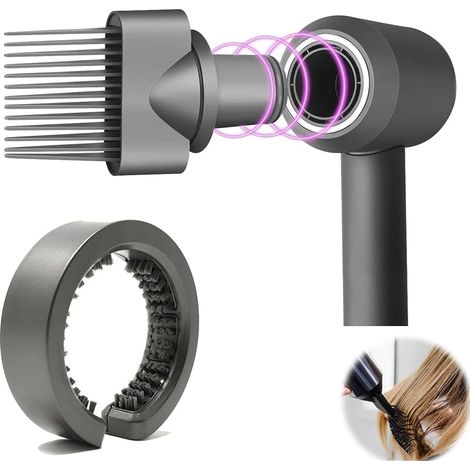 Brosse à dents larges pour sèche-cheveux Dyson Supersonic HD01 HD08 HD02 HD03 HD04 (1/5)