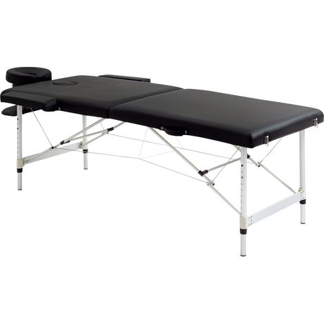 Tragbarer Massagetisch mit Tragetasche, höhenverstellbar