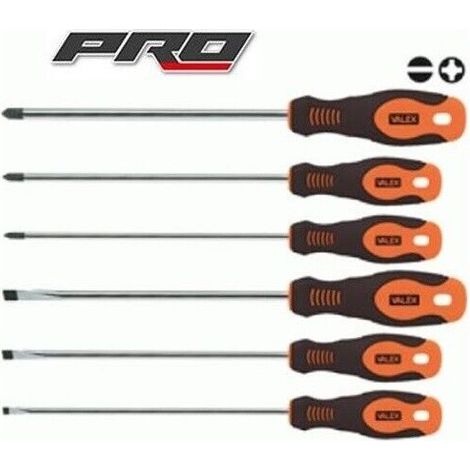 Cacciaviti serie lunga set 6 pezzi taglio e ph valex 1463895 (1/3)