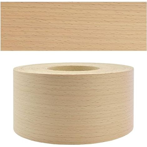 Chant en Bois 60mm X 5m Bande de Chant Hêtre Epaisseur 0,50mm Étagères, Meubles (1/5)