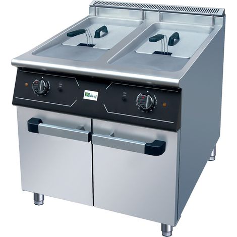 Friteuse sur coffre gaz - gamme 700 - 20 + 20 l - AFI COLLIN-LUCY