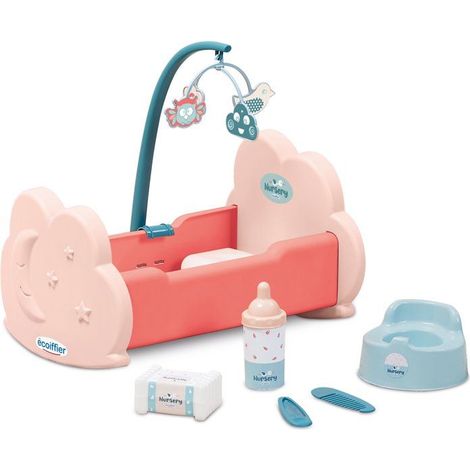 ECOIFFIER Nursery 1835 - Lit + Accessoires - 18 mois - Le rituel du coucher (1/5)