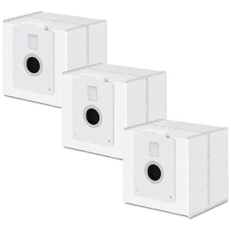 Lot de 3 sacs à poussière pour aspirateur sans fil LG CordZero A939KBGS, A938KBGS et A937KGMS. (1/5)