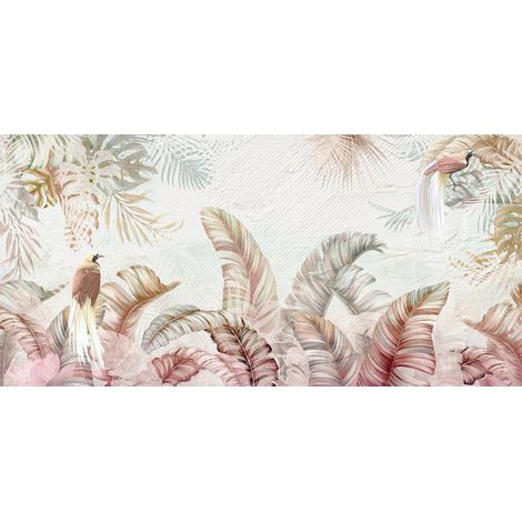 Papier peint panoramique - Plantes Tropicales - 130 cm x 63 cm (1/2)