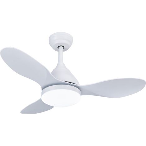 Ventilador de techo LED Stel Mini CCT Dim (24W) Blanco