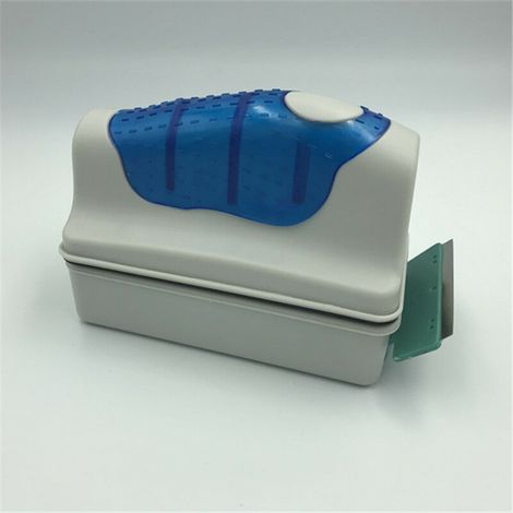 Nettoyeur de verre de réservoir de poissons magnétiques - Équipement de nettoyage d'aimant d'aquarium flottant Horsky Kits de grattoir d'algue S avec une éponge de filtre libre (1/5)