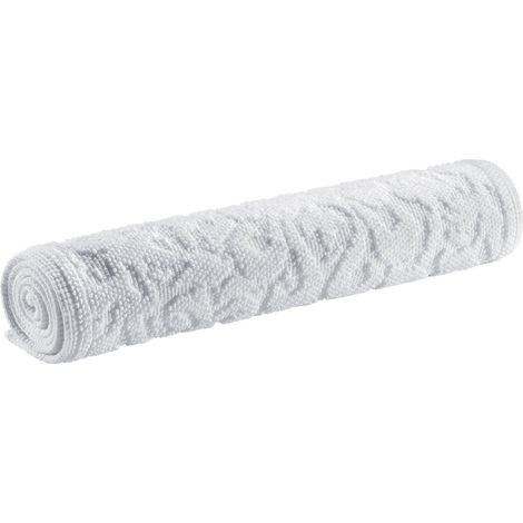 Tapis de Bain Doux et Absorbant en Coton Jacquard Réversible Snow 54 x 64 cm - PANGIVO
