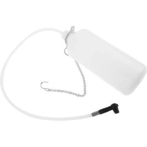 Outil De Remplacement du Liquide De Frein Kit De Purge De Liquide De Frein Kit De Purge De Frein à Outil De Remplacement De Liquide De Frein Blanche Plastique (1/5)