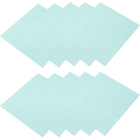 Lot de 10 lentilles de rechange transparentes pour casque de soudage (138 x 122 mm) - Fournitures industrielles (1/5)