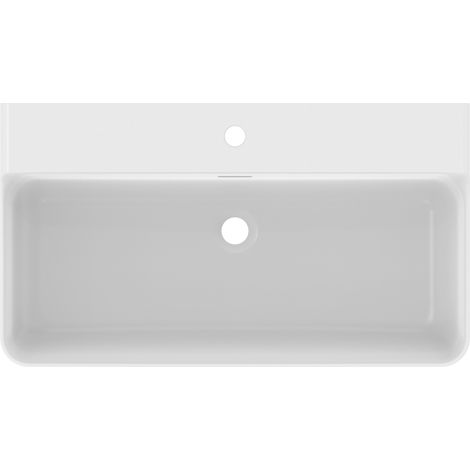 Lavabo Ideal Standard Conca, 1 agujero para grifo, 800x450x165 (1/2)