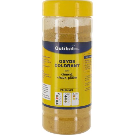 Colorante Cemento Sintetico Giallo 500g