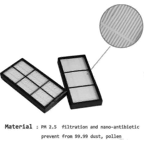 Lot de 13 pièces de rechange pour iRobot Roomba séries 800 et 900 (805, 860, 870, 871, 880, 890, 960, 980 et 985) : accessoires pour aspirateur, kit de recharge avec 1 extracteur de débris. (1/4)