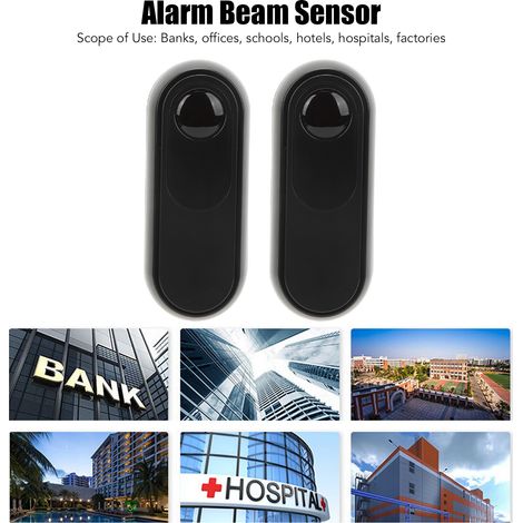 Sensore a infrarossi wireless per porte, allarme antifurto, impermeabile IP55, per porte automatiche di stazioni (1/5)