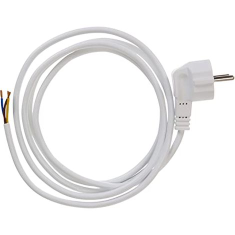 Cavo di alimentazione Bachmann 301.274 bianco 2 m (1/4)