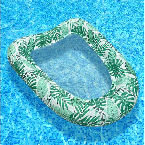 Radeaux gonflables, chaises longues respirantes pour adultes pour piscine et hamacs aquatiques portables et pliables. (1/4)