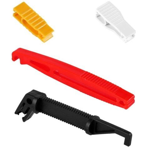 BUNTHAUS Lot de 4 Extracteurs de Fusibles, 4 Tailles Outil d'Extraction de Fusibles pour Automobile Outil d'Extraction de Fusibles en Plastique pour Voiture moto Camion Remplacement de Fusibles (1/4)