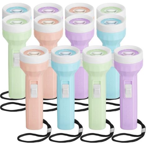 Lampe De Poche LED Mini - Étanche Et Compacte - Pour Enfants Et Camping - Lot De 12 (1/5)