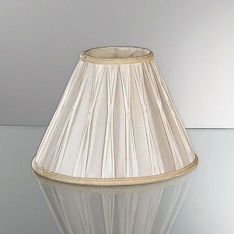 [GEBRAUCHT] B-Ware Orion Ersatzschirm Lampenschirm Schirm Tischleuchte Plissee Textil Creme 30,5 Cm