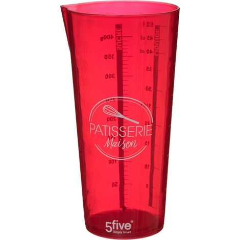 Five Simply Smart – Verre doseur 500 ml en polypropylène – Mesure précise pour cuisine et pâtisserie – Résistant aux chocs et aux températures élevées (1/5)