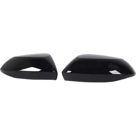 Rétroviseur Extérieur Coque Noir Brillant Haute Résistance Capot de Remplacement pour Toyota Corolla (Paire) (1/5)