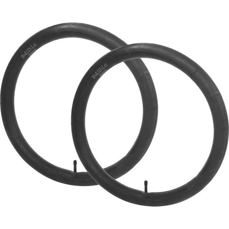 2 pièces chambre à air pour vélo pliant, valve Schrader, dimensions 20x2.125/2.4, accessoire cyclisme (1/5)
