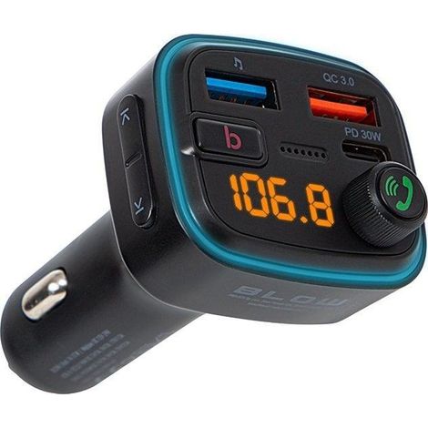 Trasmettitore FM Bluetooth blow 12-24V Bluetooth 5.3 USB (1/3)