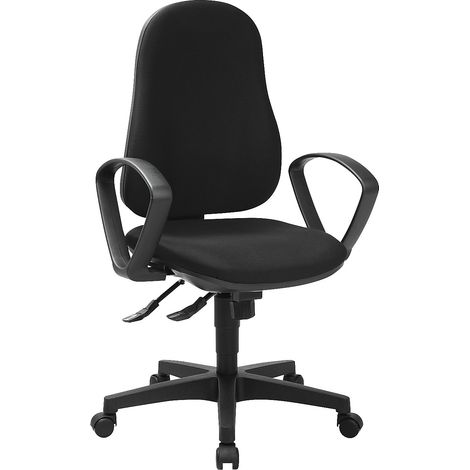 Topstar, Siège pivotant ergonomique SUPPORT SY, avec accoudoirs (1/5)