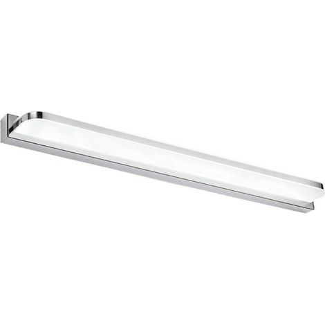 Lampe miroir salle de bain LED – Applique murale inox – Éclairage anti-éclaboussures – Blanc froid 6500K – 12W – Longueur 52cm - 12w-l (1/5)