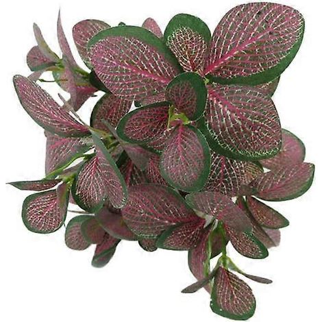 feuille artificielle pour composition florale DIY, jardin, fête, mariagerouge (1/3)