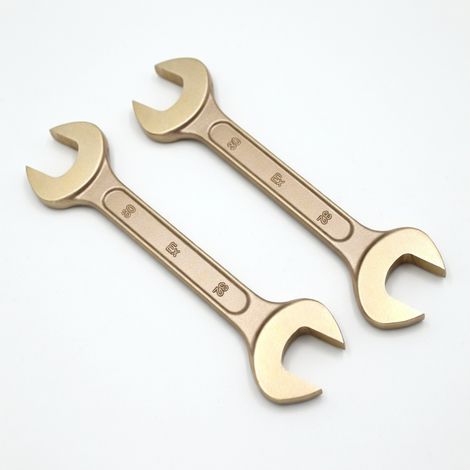 Chiave a forchetta doppia antideflagrante in bronzo al berillio 10 x 12 mm (1/5)