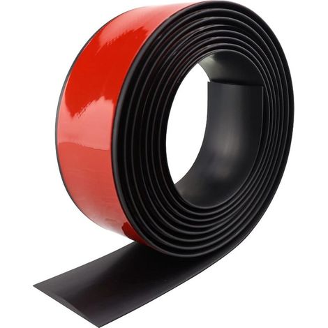 Perfil de transición plano de PVC autoadhesivo para suelos laminados y vinílicos (60 cm x 5 cm) (1/5)