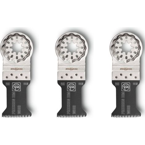 Fein 63502205220 E-Cut Precision Bimetallico Lama per tagli dal pieno 35 mm 3 pz.